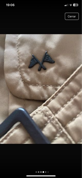 Gabardina thomas burberry