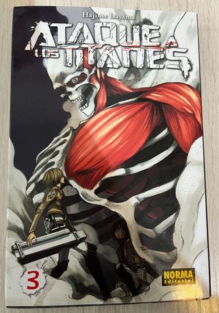 ATAQUE A LOS TITANES 3 (Cómic Manga) (Spanish Edit