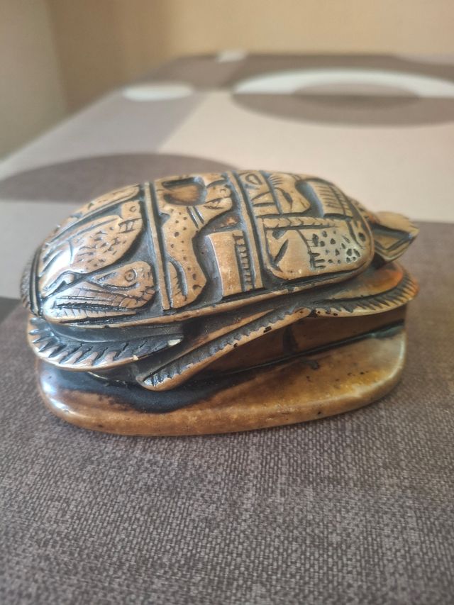 Escarabajo egipcio vintage