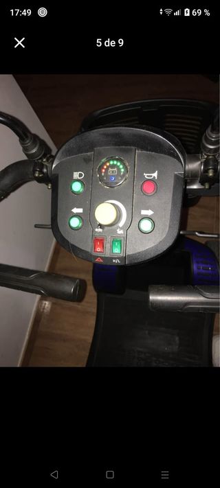 Scooter semi nueva