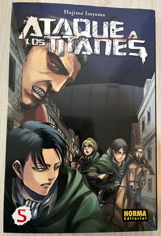 ATAQUE A LOS TITANES 05 (CÓMIC MANGA) (Spanish Edi