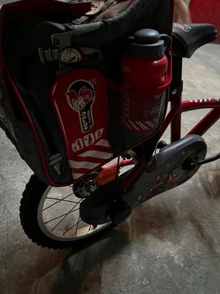 Bicicleta 16 pulgadas niño tematica bomberos