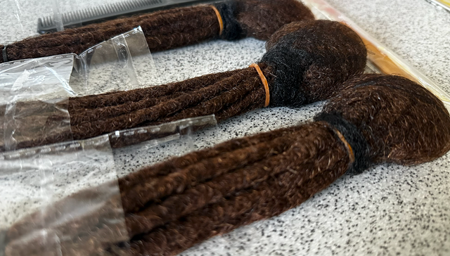 Extensiones de rastas Huarisi de 0,6 cm de grosor