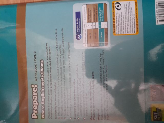 Cambridge English Prepare! Level 3 Workbook wit...