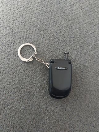 Llavero movil de gas vintage