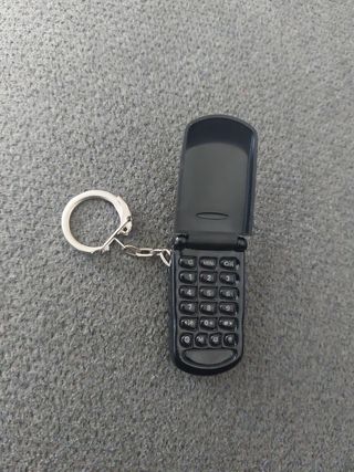 Llavero movil de gas vintage