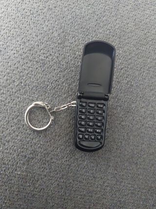 Llavero movil de gas vintage