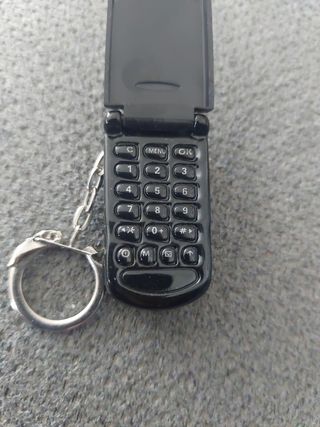 Llavero movil de gas vintage