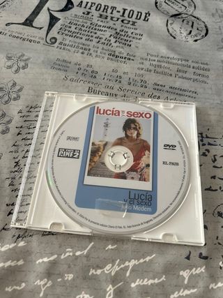 Pelicula DVD Lucia y el sexo.