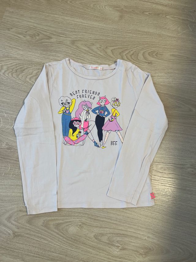 Camiseta de niña talla 10 años marca Billieblush