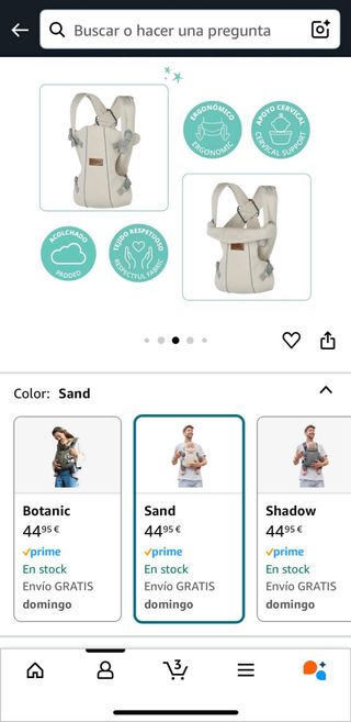 Mochila porteo Jané