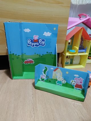 Casa de la Peppa pig con accesorios
