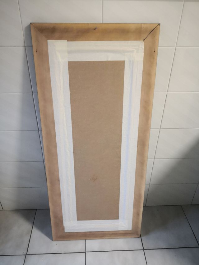 Cuadro étnico. 110x50.