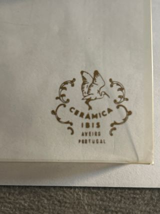 Set de 6 dedales de porcelana IBIS Aveiro Portugal