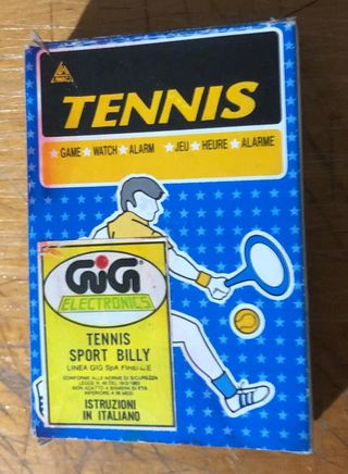 Videogame Gig eletronics - Tennis sport Billy