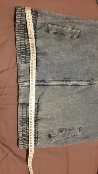 Cazadora vaquera bomber , corte largo y oversized