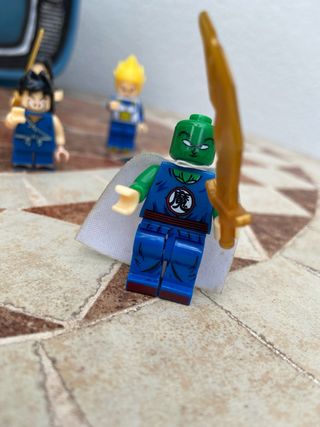 Seis muñecos de lego dragon ball