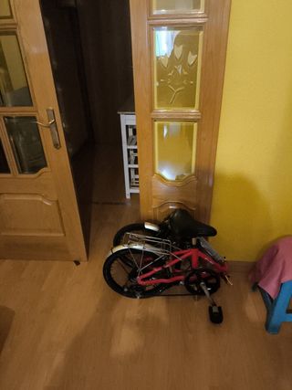 Bicicleta Monty F-18 Plegable Seminuevo