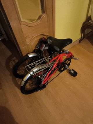 Bicicleta Monty F-18 Plegable Seminuevo