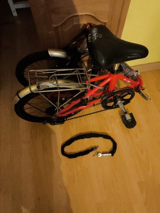 Bicicleta Monty F-18 Plegable Seminuevo