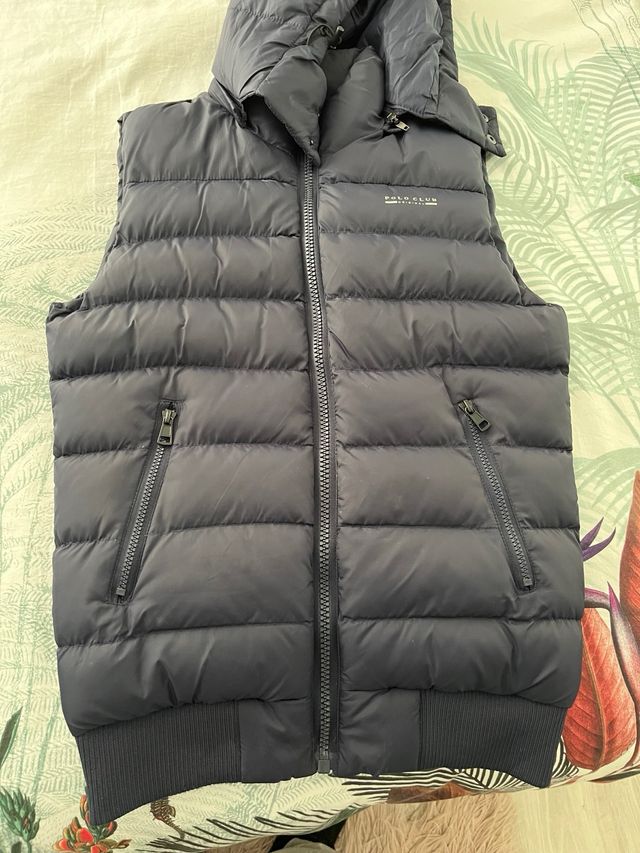 Chaleco talla XS con capucha