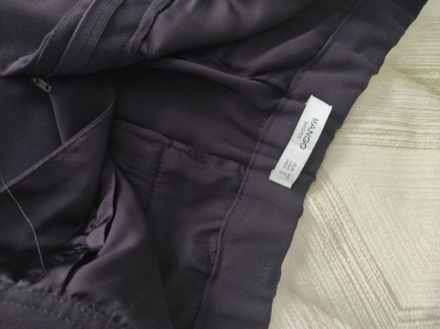2 pantalones vestir 38 Mango
