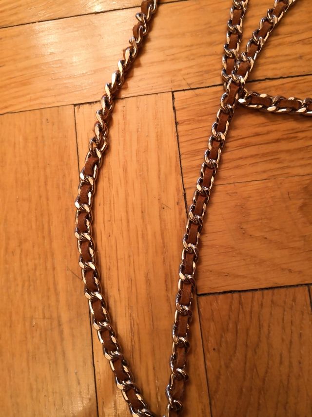 Bolso ante marrón . Buen estado.