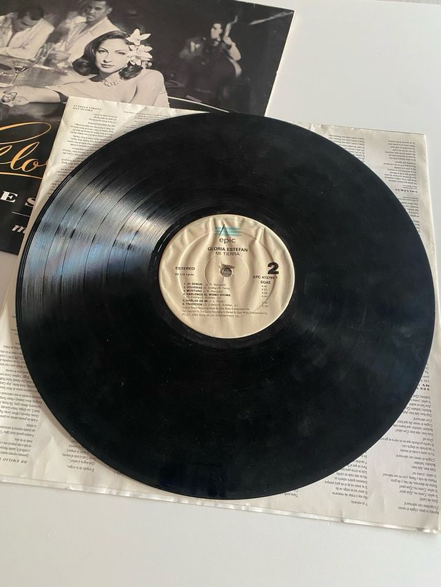 Vinilo Gloria Estefan Mi Tierra