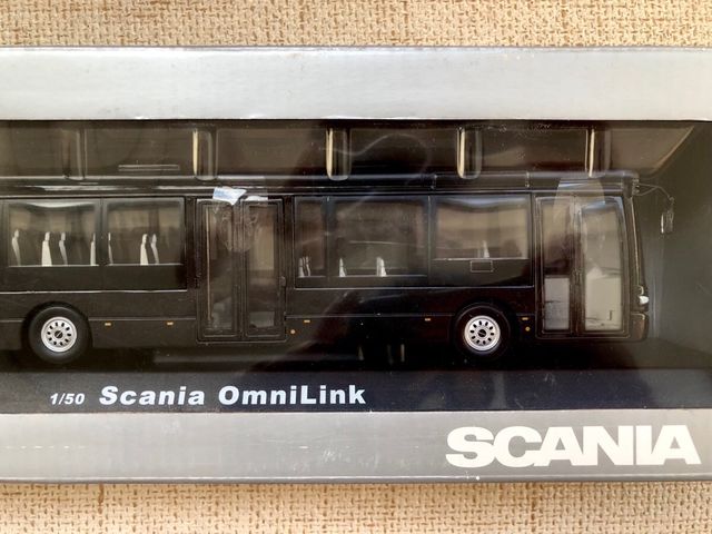 Bus Scania OmniLink maqueta colección 1/50