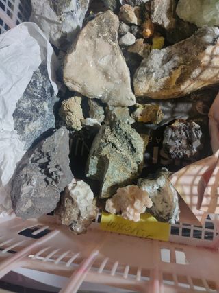 Lotto minerali misti