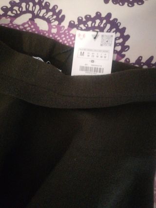 Falda mini punto ZARA