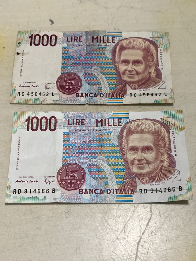 Monete lire italiane