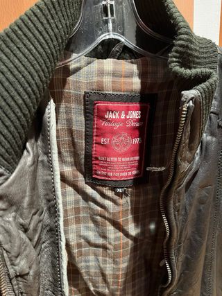 Chaqueta cuero jack and jones