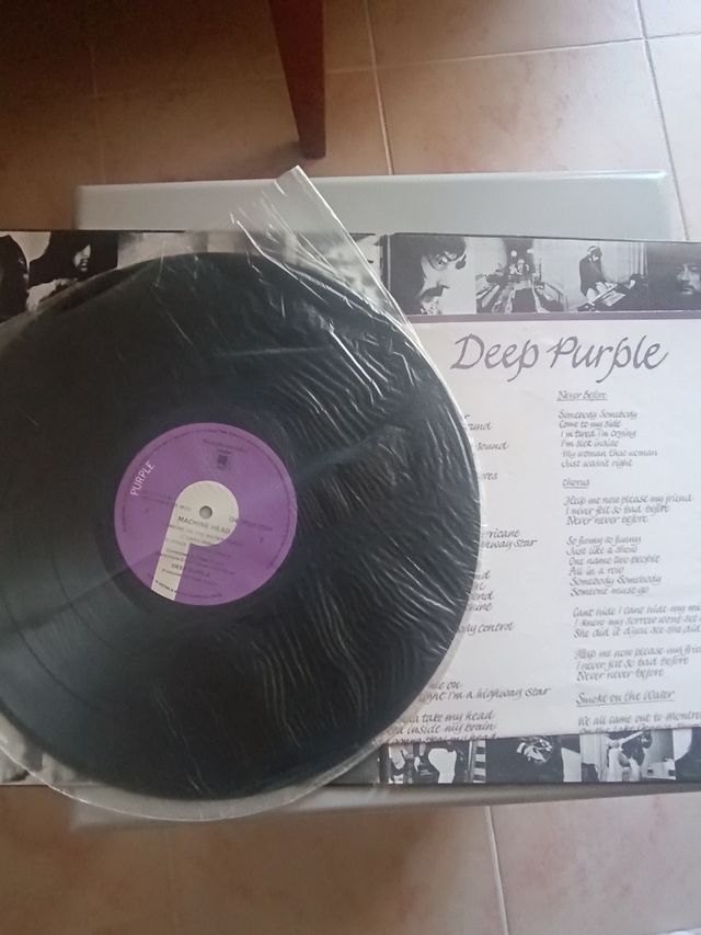 Vinilo Deep Purple Machine Head 1974.Ed cuadrofóni