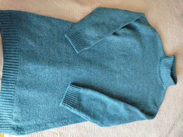 Vestido de punto niña de Zara