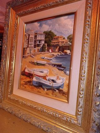 Cuadro pintat a ma J. Campoy