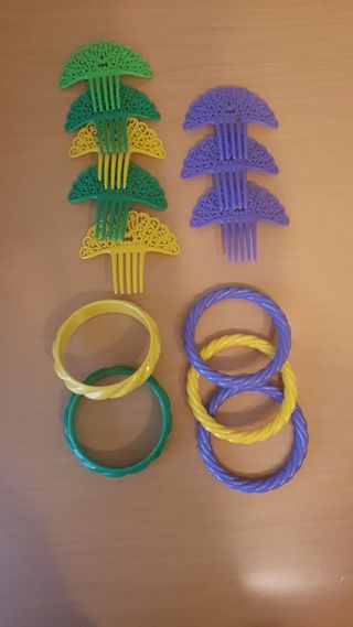 Peinetas y pulseras flamenca