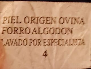 Cazadora de piel Sominemi. 