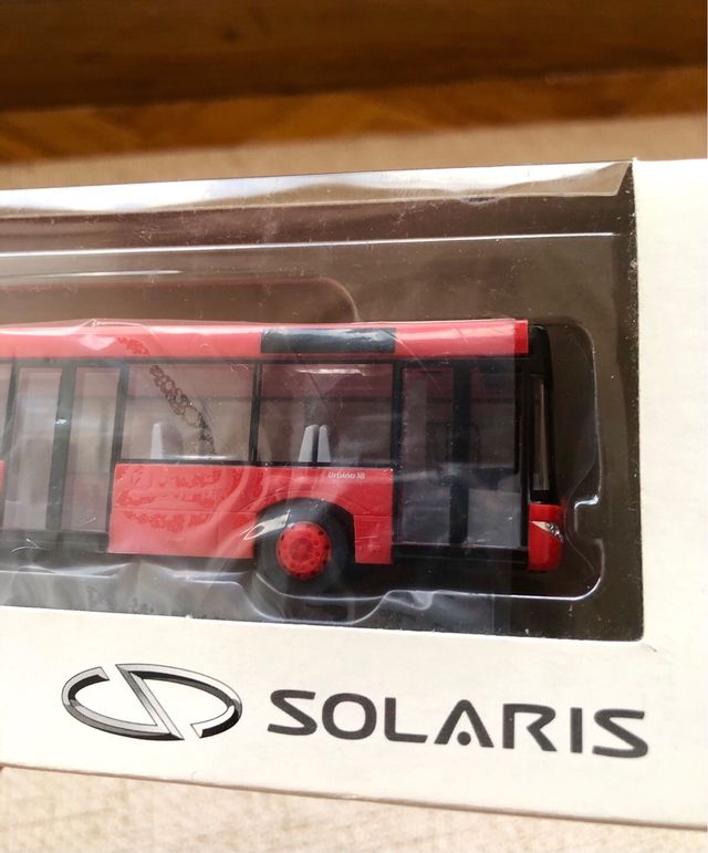 Maqueta bus Solaris Urbino 18 escala 1/87