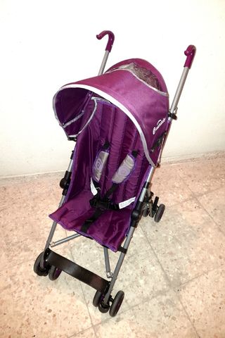 Silla de paseo plegable morada AsalvoBaby