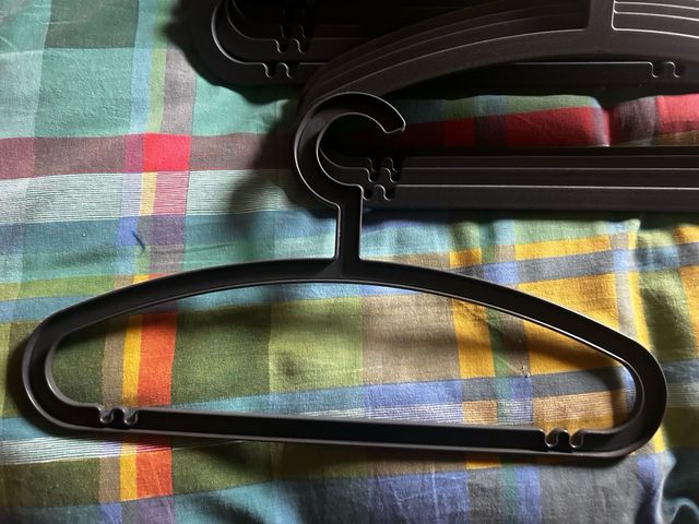 Grucce in plastica Grigio scuro Set da 5pz.