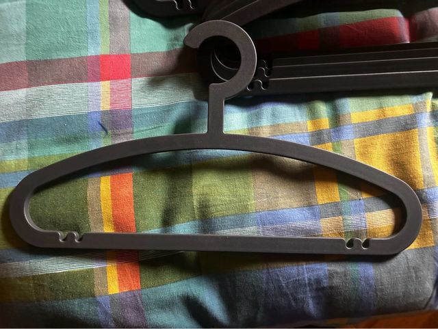 Grucce in plastica Grigio scuro Set da 5pz.