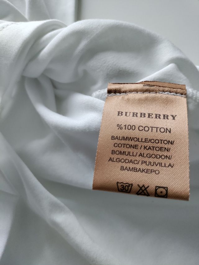 NUOVA Polo Burberry uomo XXL