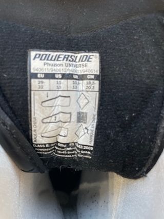 POWERSLIDE PHUZION UNIVERSE NIÑO TALLA 29-32