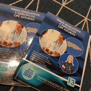 Libros de la oposición de médico de familia