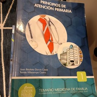 Libros de la oposición de médico de familia