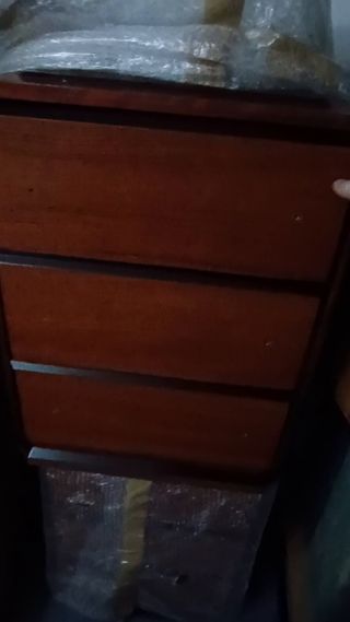 Cajoneras de madera 4 cajones – estilo vintage