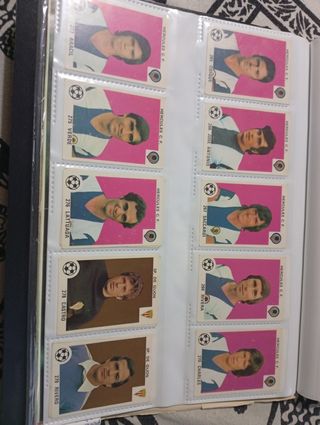 Cromos antiguos.