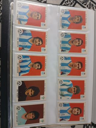 Cromos antiguos.