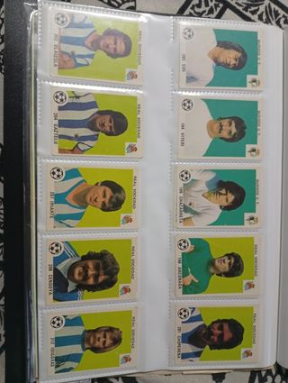 Cromos antiguos.